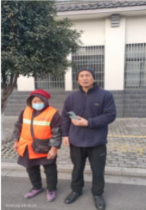 寒風中的堅守——環衛工拾金不昧